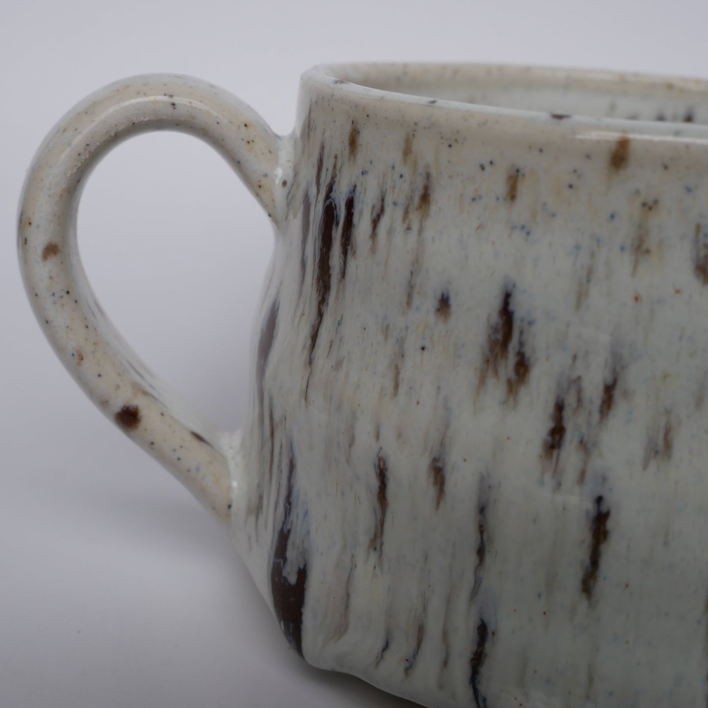 River Rock Midfire Glaze - Pinto