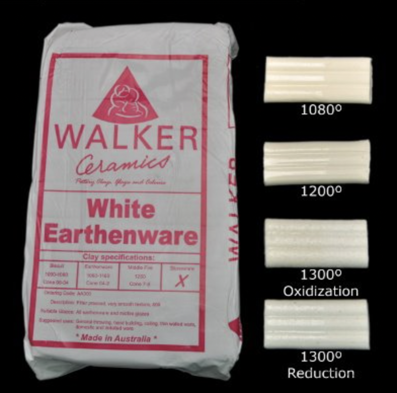 Walkers White Earthenware