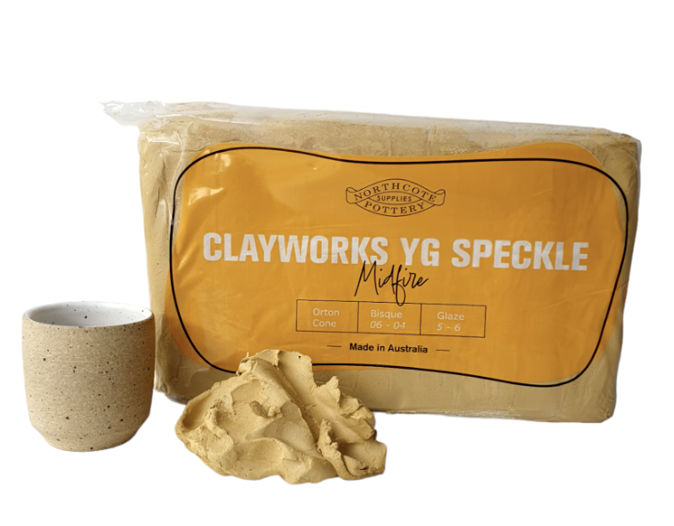 Clayworks - Yellow Speckle