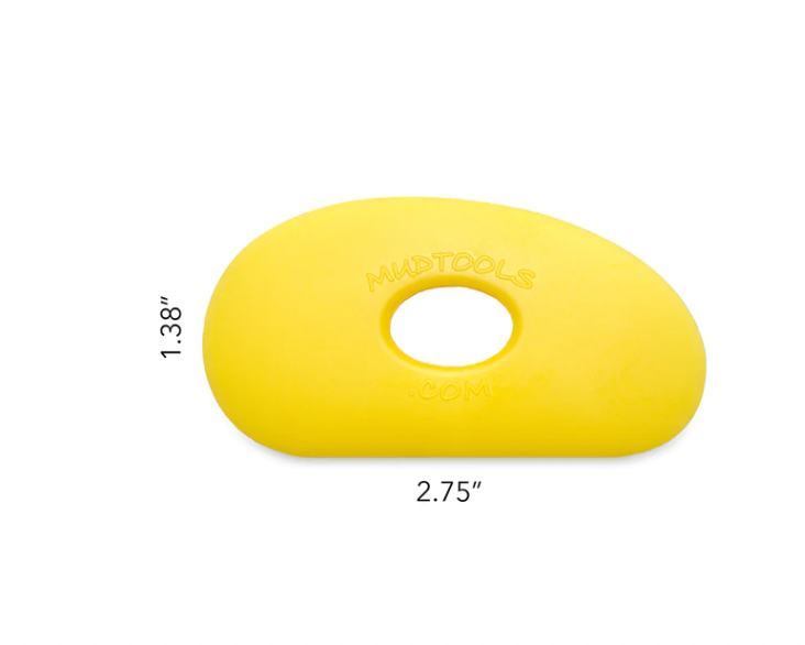 Mudtools Polymer Rib Shape 0 - Yellow