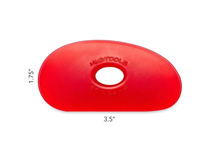 mudtools polymer rib shape 1 - red