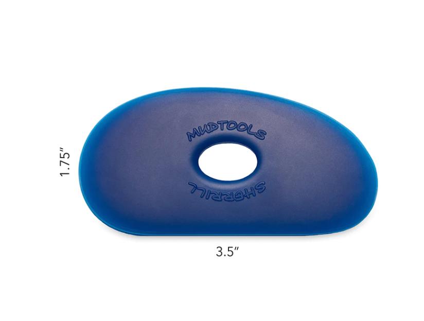 Mudtools Polymer Rib Shape 1 - Blue