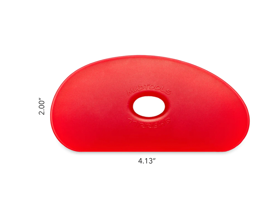 mudtools polymer rib shape 5 - red
