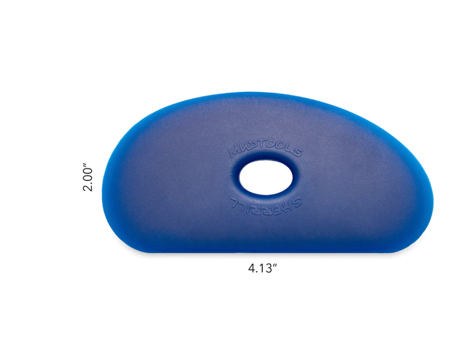 mudtools polymer rib shape 5 - blue