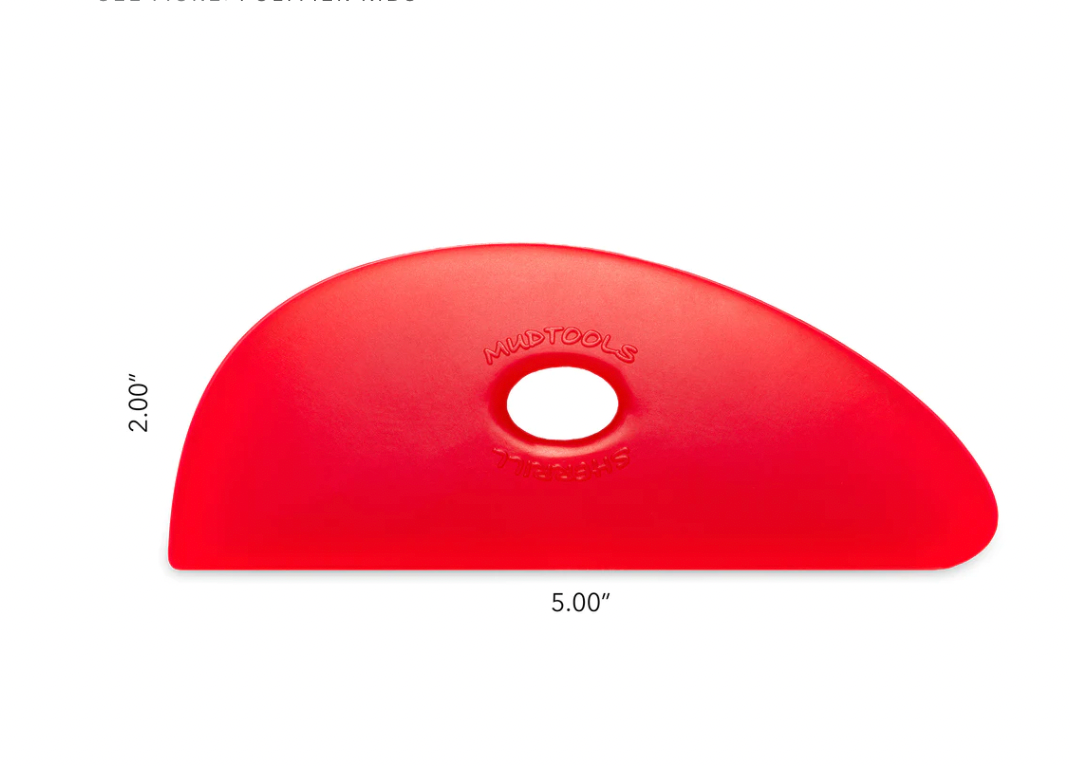 mudtools polymer rib shape 3 - red
