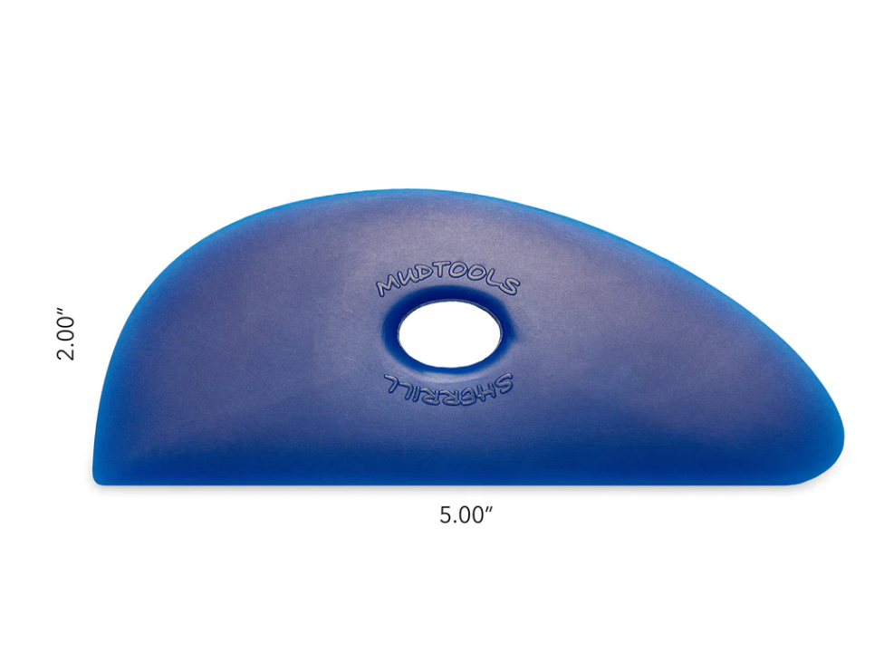 mudtools polymer rib shape 3 - blue