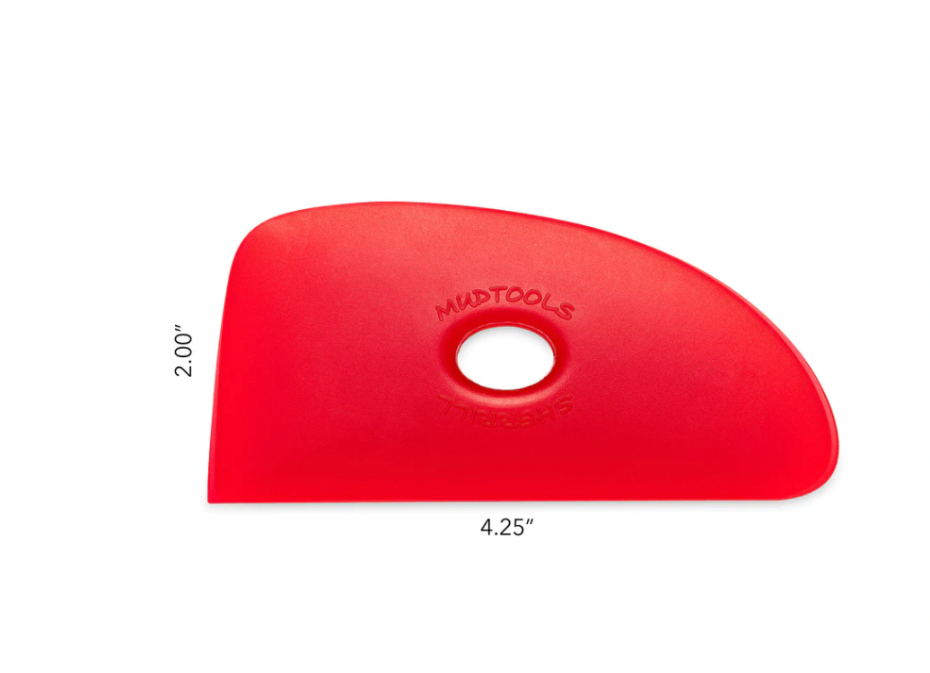 mudtools polymer rib shape 4 - red