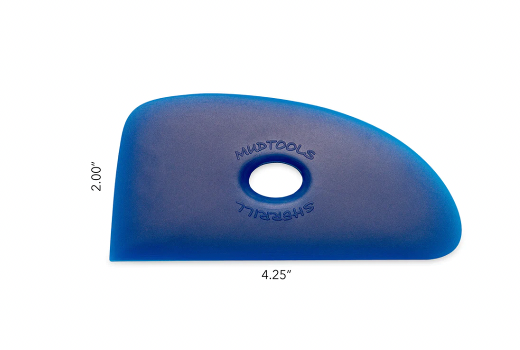 mudtools polymer rib shape 4 - blue