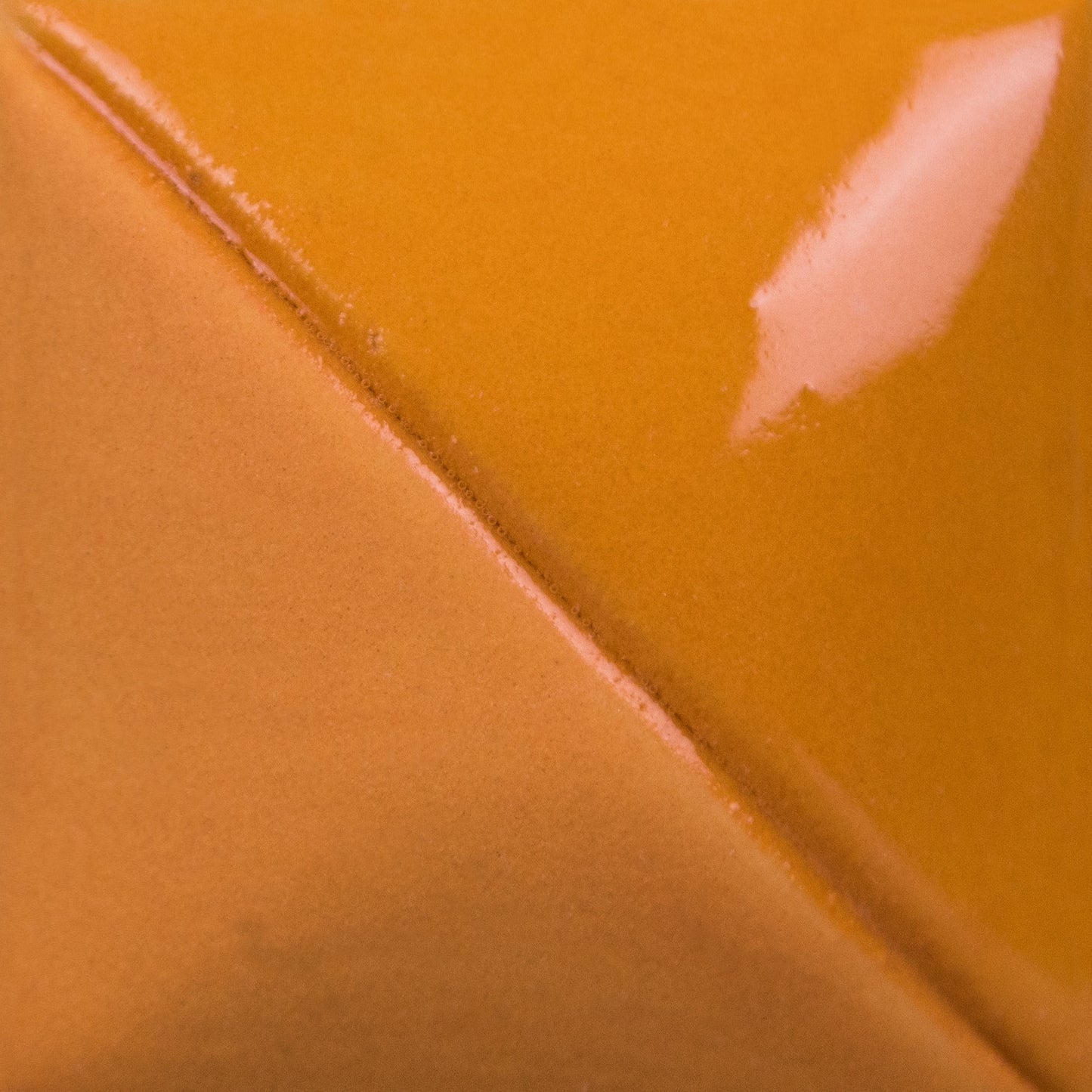 Mayco Test Tile Harvest Gold Underglaze example