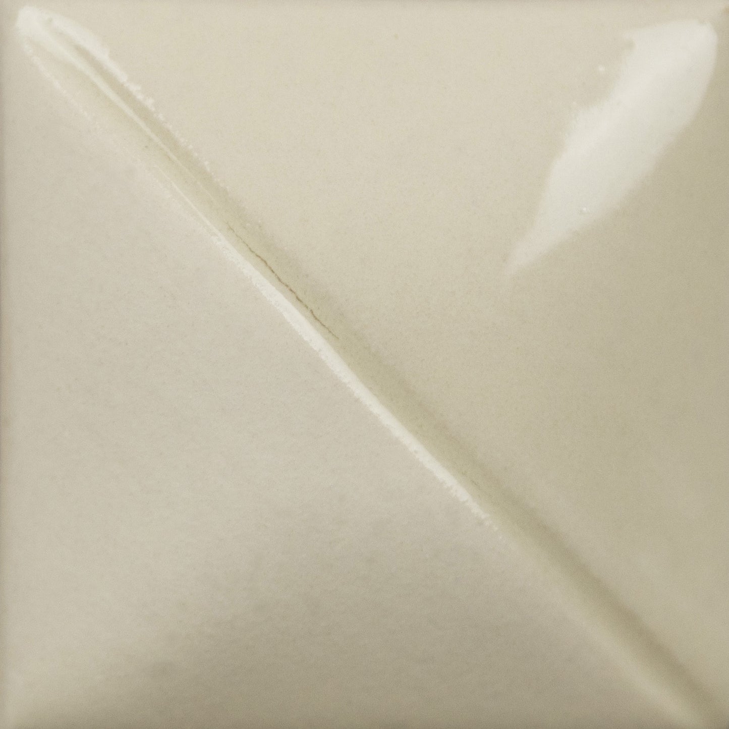 Mayco Test Tile Ivory Underglaze