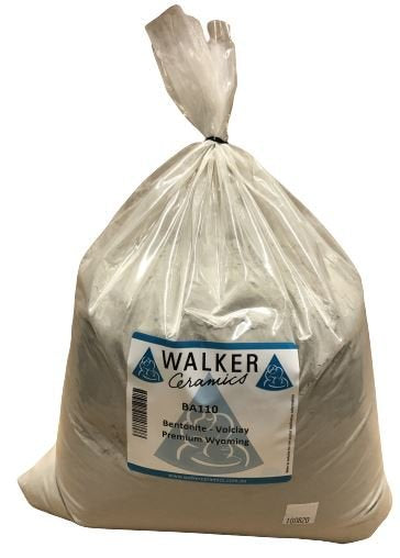 1 Bag of Bentonite with Walker Ceramic Label 
