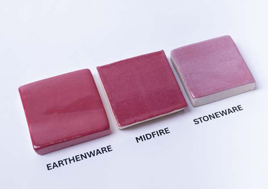 pink underglaze australian