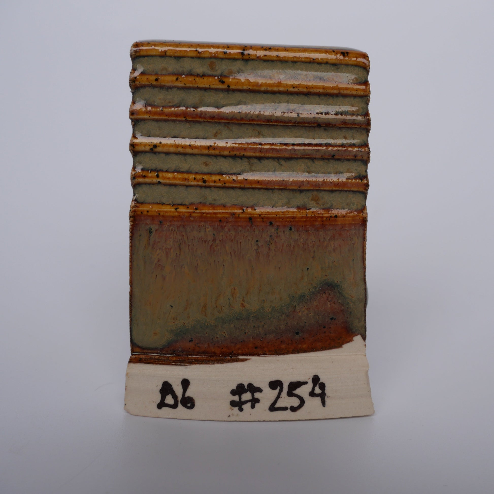 golden sapwood ceramic glaze