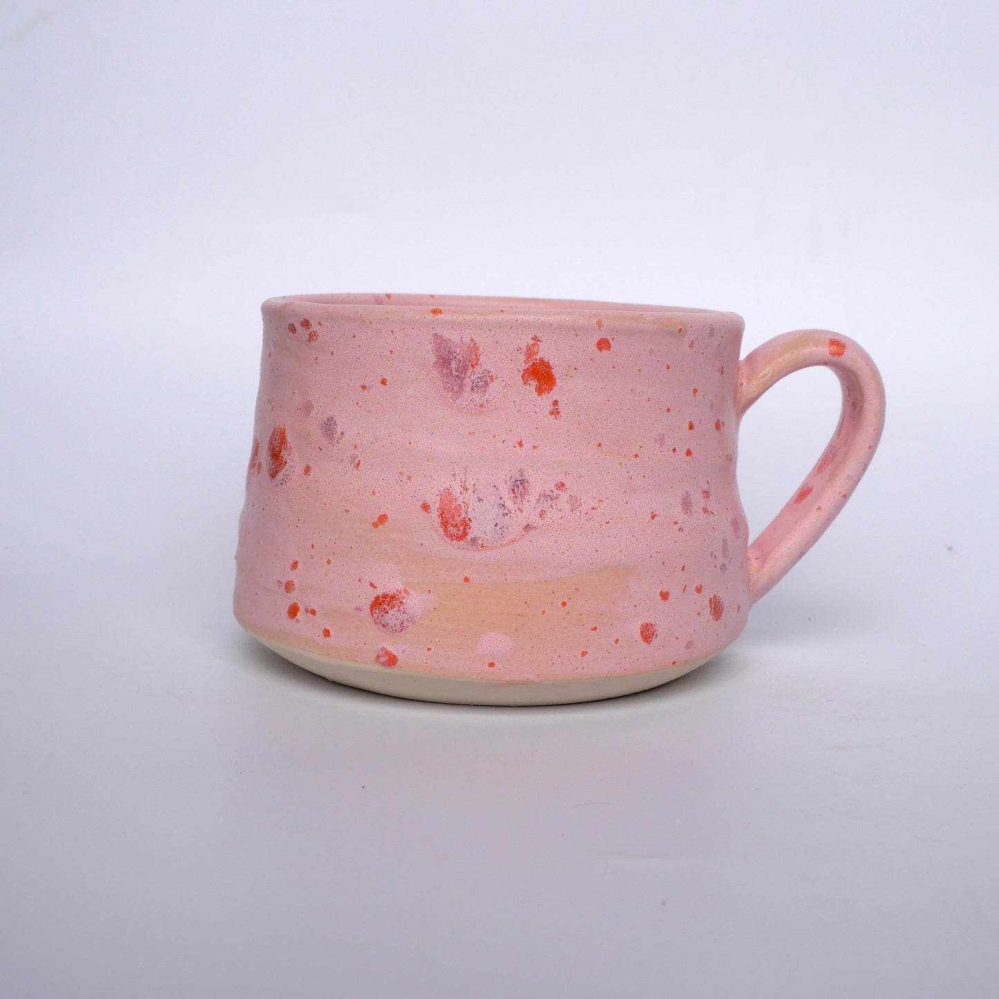 River Rock Midfire Glaze - Pink Terrazzo
