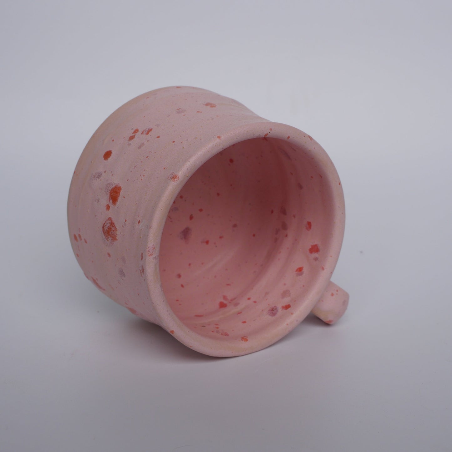 River Rock Midfire Glaze - Pink Terrazzo