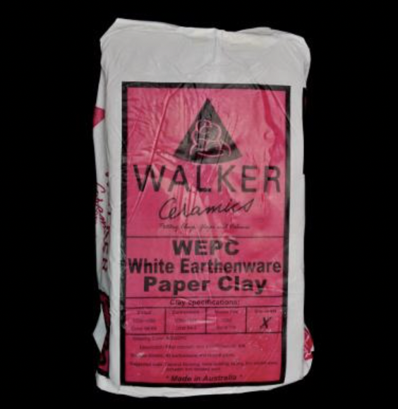 Walkers White Earthenware - Midfire Paper Clay – Northern Rivers Pottery