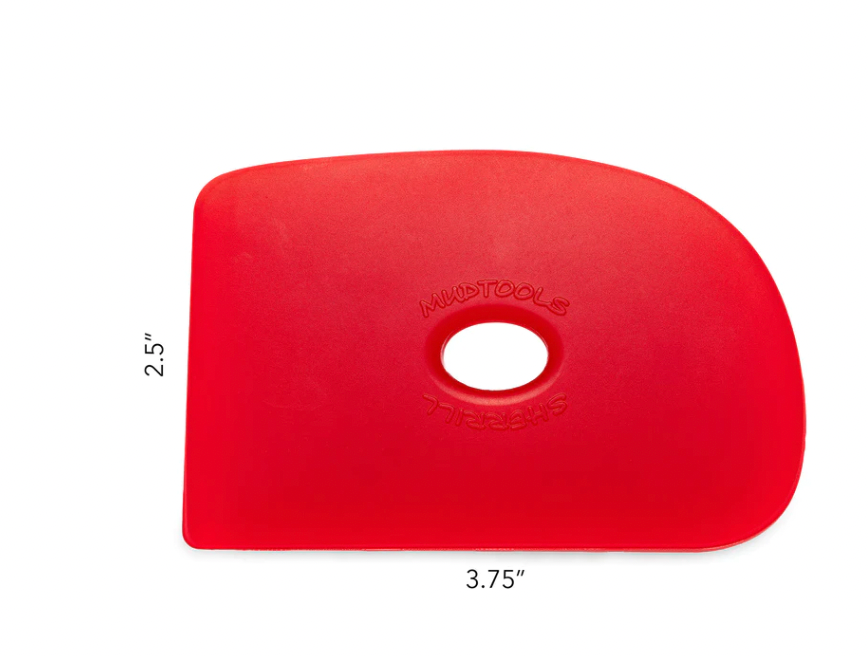 mudtools polymer rib shape 2 - red