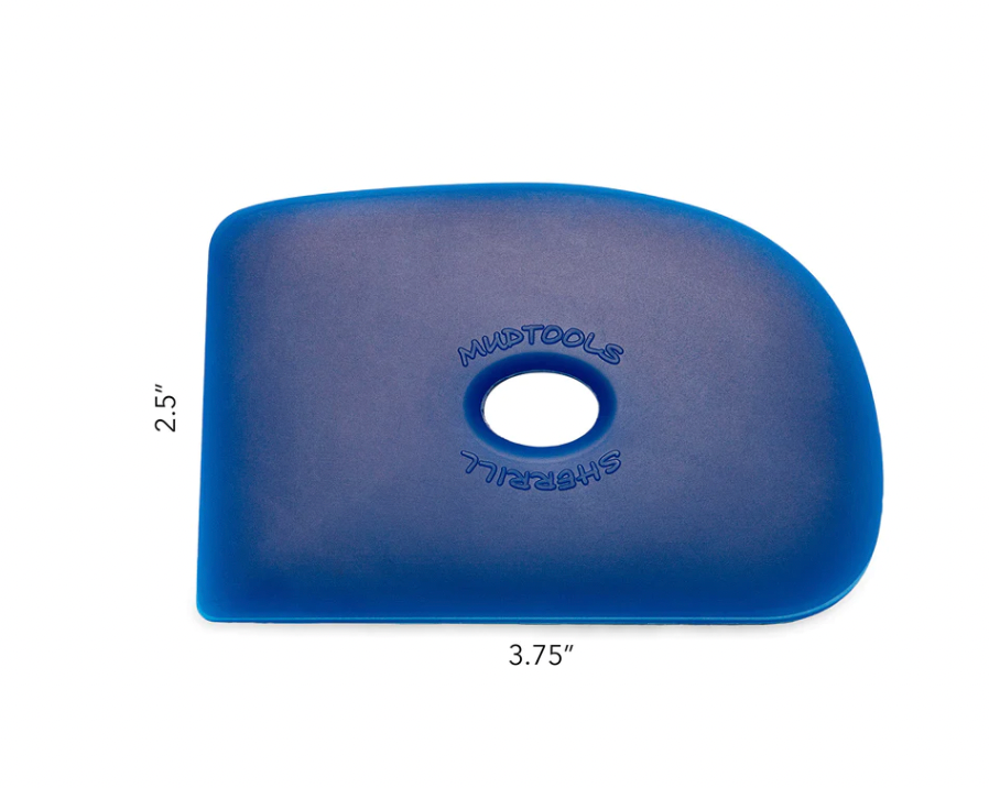 mudtools polymer rib shape 2 - blue