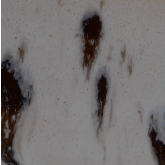 River Rock Midfire Glaze - Pinto