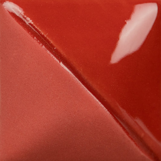 Mayco Test tile red - underglaze